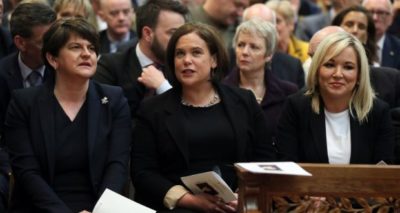 Politicians at Lyra McKee's Funeral