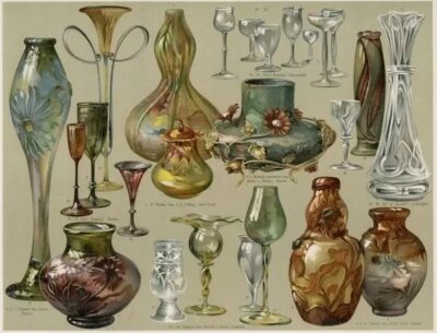 Art Nouveau Glassware